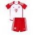 Fotballdrakt Barn Bayern Munich Dayot Upamecano #2 Hjemmedraktsett 2023-24 Kortermet (+ Korte bukser)
